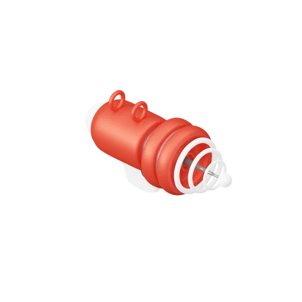 Space Gun 3D icon, view 5