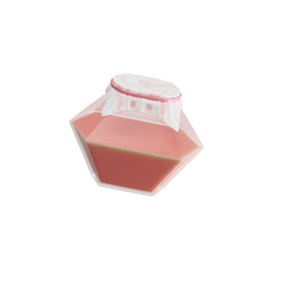 Jam Jar 3D icon, view 3