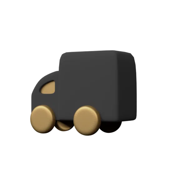 Car 3D icon, view 2
