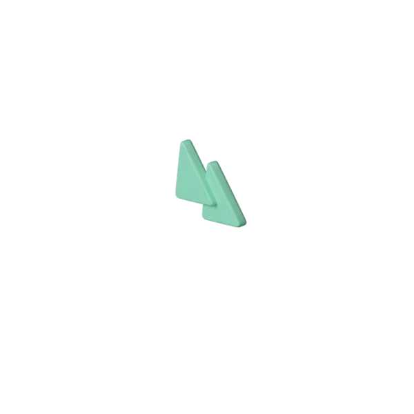 Media Buttons - Forward 3D icon, view 5