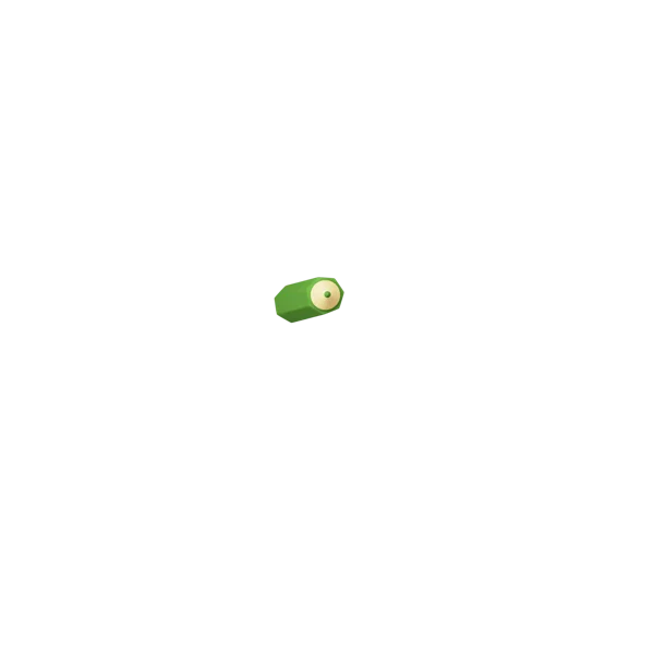 Pencil 3D icon, view 5