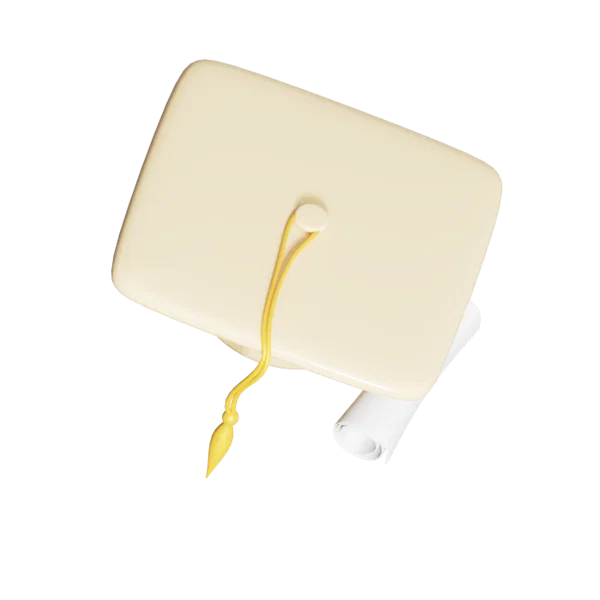 Diploma 3D icon, view 4
