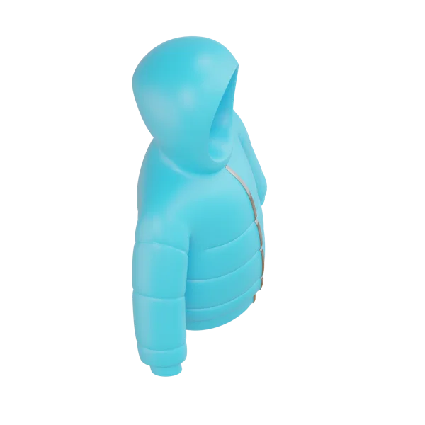 Jacket 3D icon, view 4