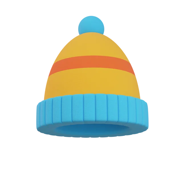 Hat 3D icon, view 2