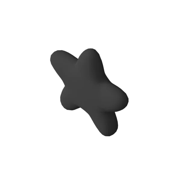 Star 3D icon, view 5