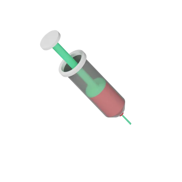 Injection 2 3D icon, view 5
