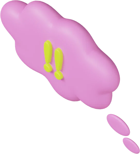 Speech Bubble 39 3D icon, view 5