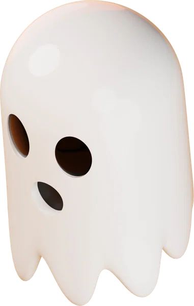 Ghost 3D icon, view 5