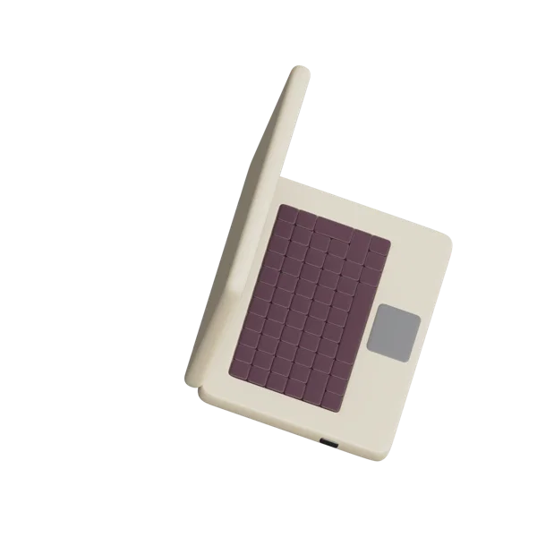 Notebook 3D icon, view 4