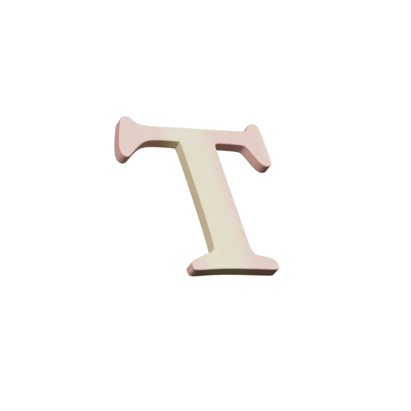 Type 3D icon, view 3