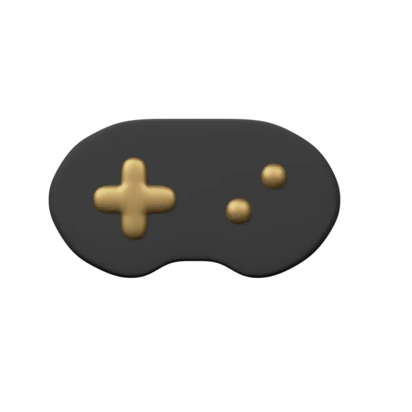 Controller 3D icon, view 1