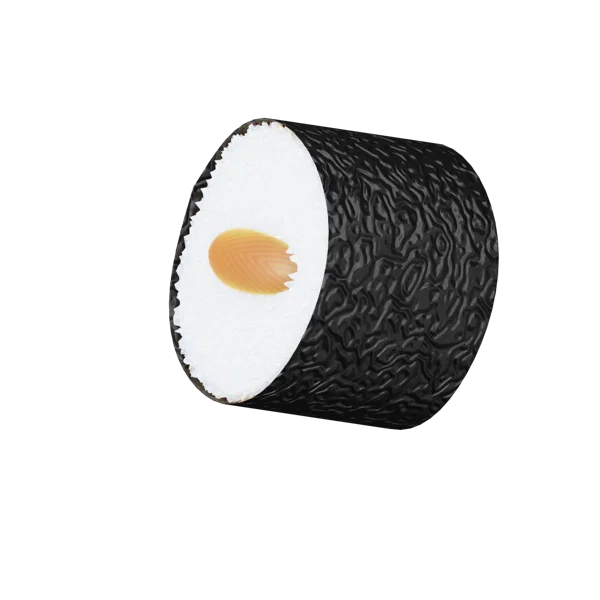 Sushi 3D icon, view 5