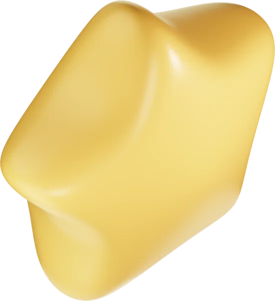 Star 3D icon, view 4