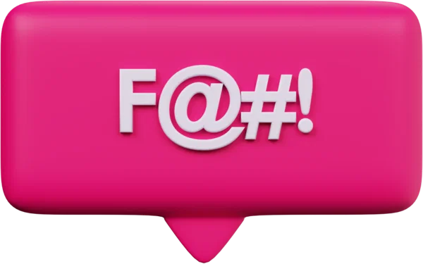Speech Bubble 22 3D icon, view 1
