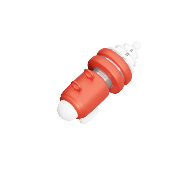 Space Gun 3D icon, view 4