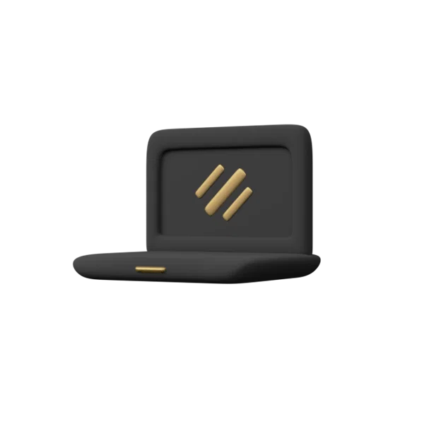 Notebook 3D icon, view 2