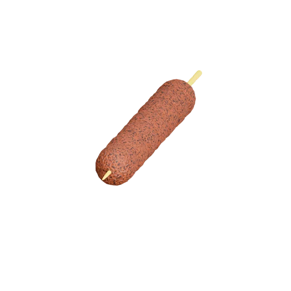 Meat on Stick 3D icon, view 4