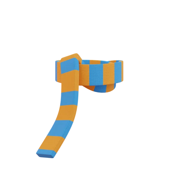 Scarf 3D icon, view 1