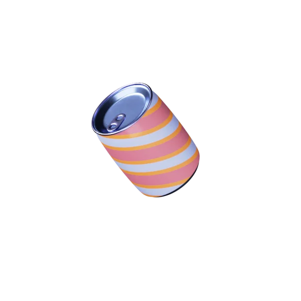 Soda Can 3D icon, view 5