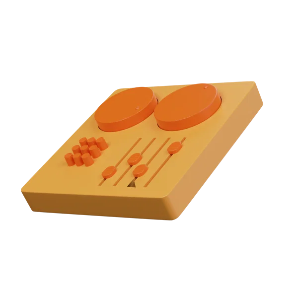Mixer 3D icon, view 1