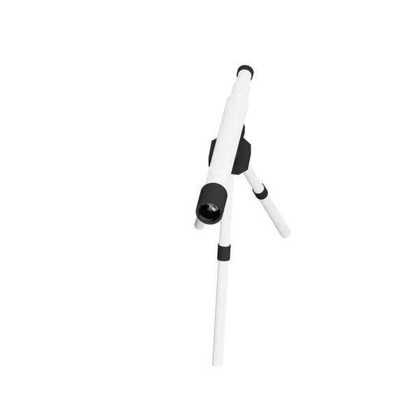 Telescope 3D icon, view 4
