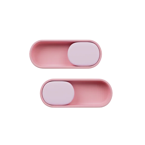 Toggle Buttons 3D icon, view 1