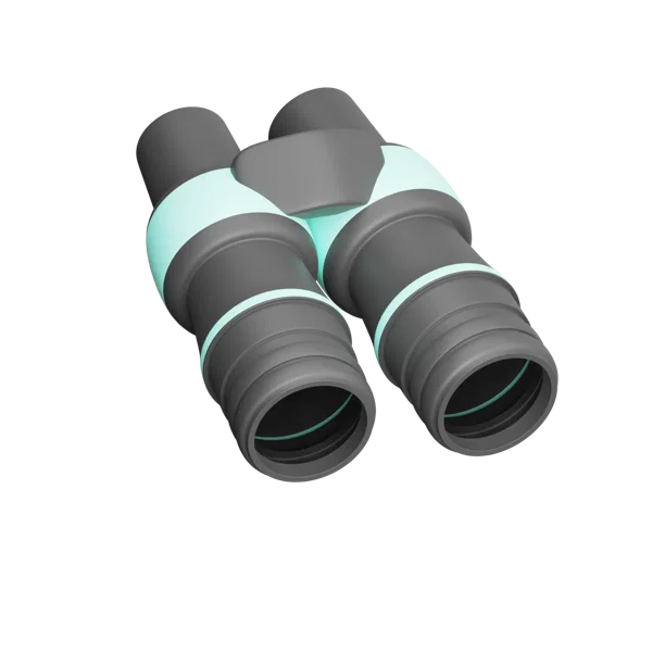 Binocularis 3D icon, view 4