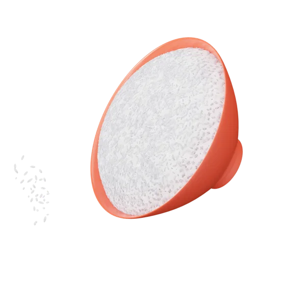 Rice Bowl 3D icon, view 5