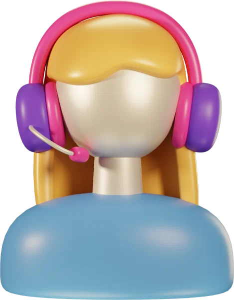 Assistant 3D icon, view 1