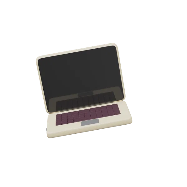 Notebook 3D icon, view 2