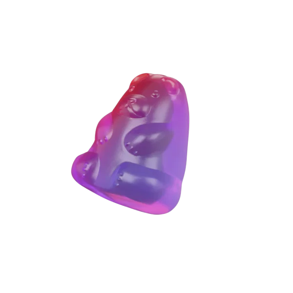 Gummy Bear 3D icon, view 1
