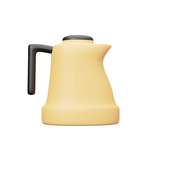 Tea Pot 3D icon, view 1