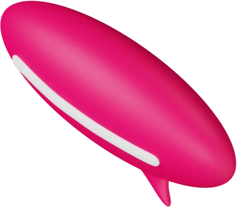 Speech Bubble 15 3D icon, view 5