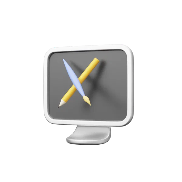 UI 3D icon, view 2