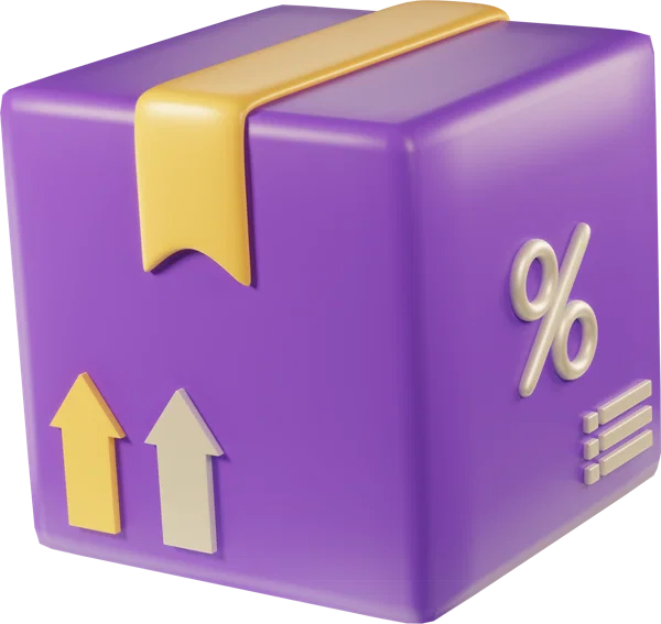Box 3D icon, view 1
