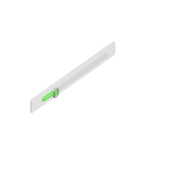 Slider 3D icon, view 4