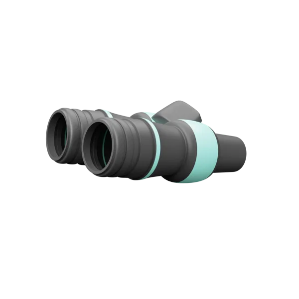 Binocularis 3D icon, view 2