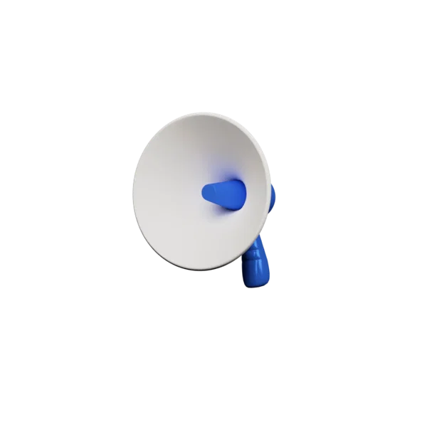 Voice Speaker 3D icon, view 3