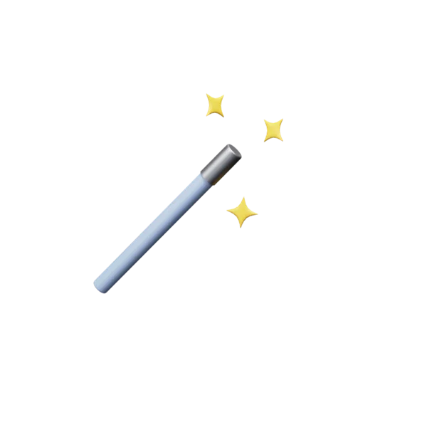 Magic Wand 3D icon, view 1