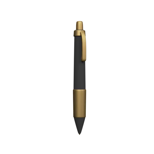 Pen 3D icon, view 3