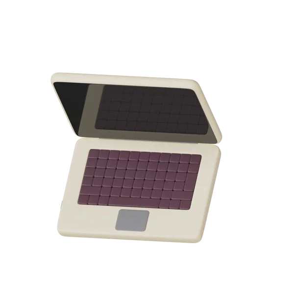 Notebook 3D icon, view 5