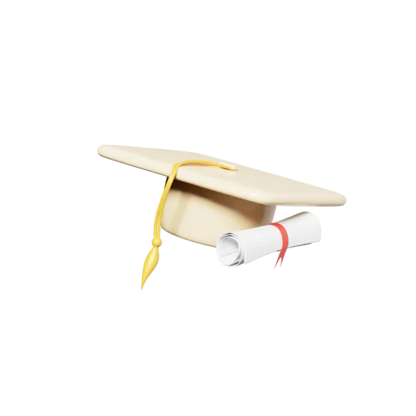 Diploma 3D icon, view 3