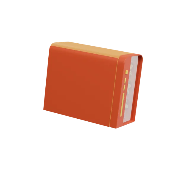 Desktop 3D icon, view 3