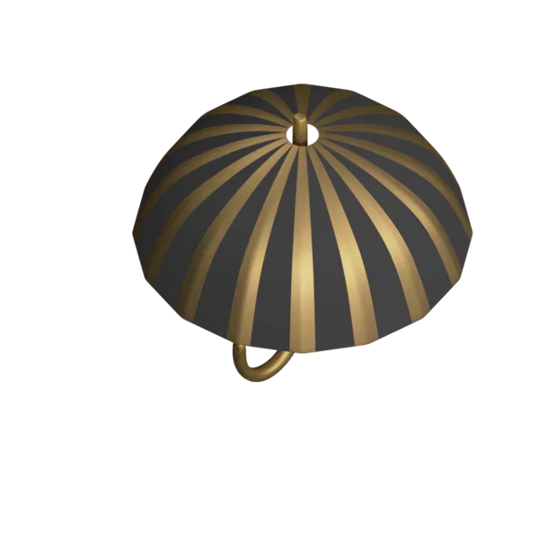 Umbrella 3D icon, view 4