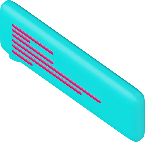 Speech Bubble 33 3D icon, view 5