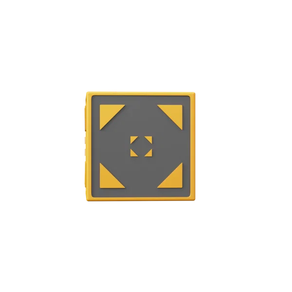 Space Box 3D icon, view 2