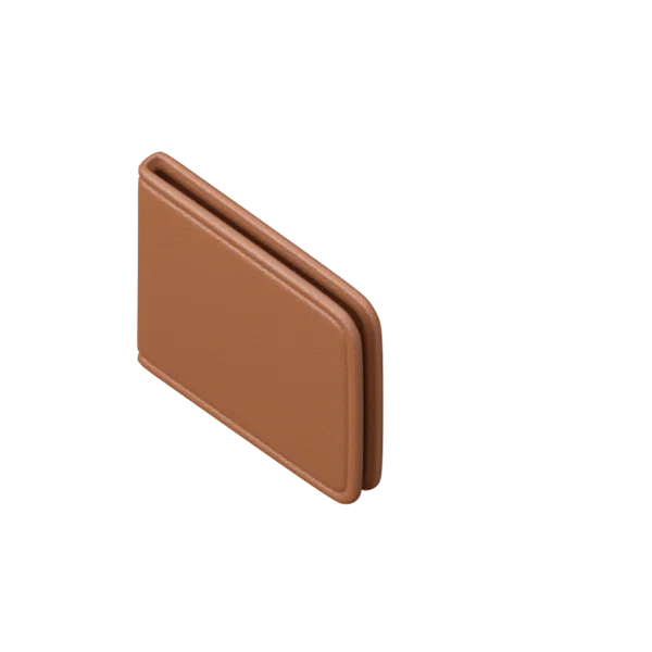 Wallet - Folded 3D icon, view 5