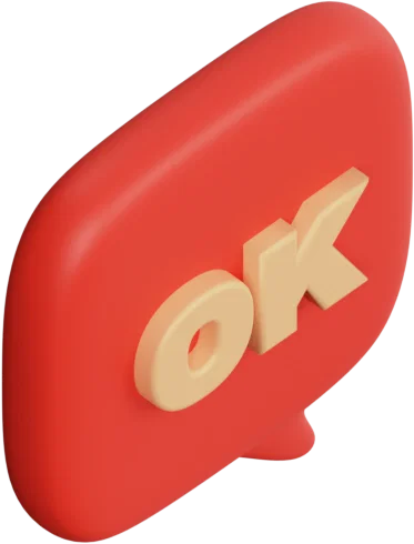 Speech Bubble 12 3D icon, view 4