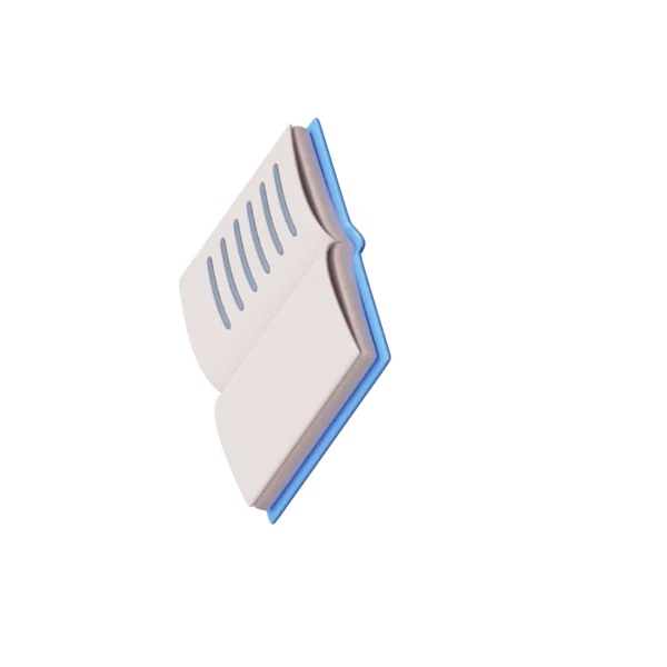 Notebook 3D icon, view 5