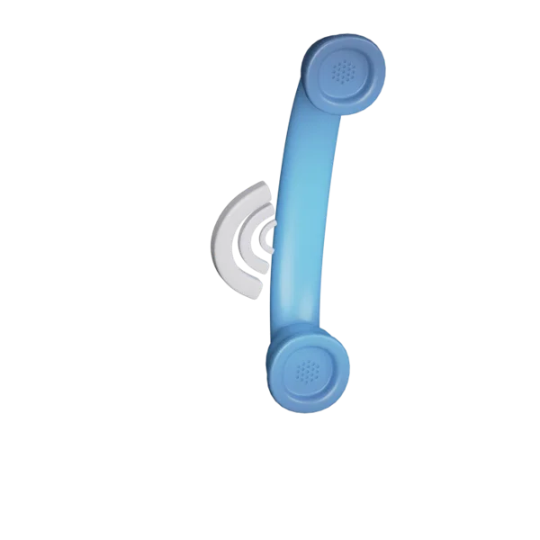 Telephone - Speaker 3D icon, view 4